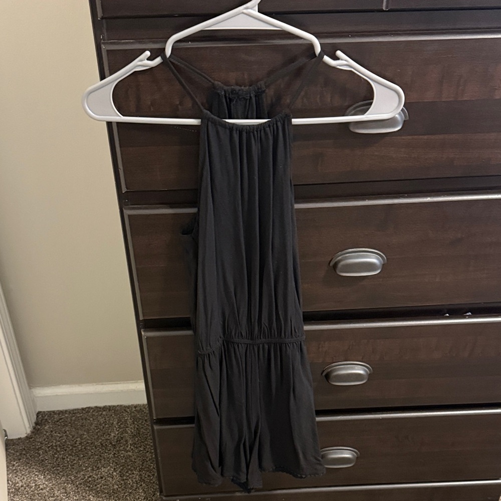 Elegant Black Hollister Romper